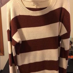 Gilded intent sweater